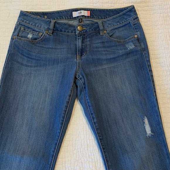 Cabi Slim Boyfriend Jeans Size 10 - Picture 2 of 10